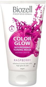Colorbomb Biozell Color Glow Nourishing Toning Mask Raspberry 150 ml