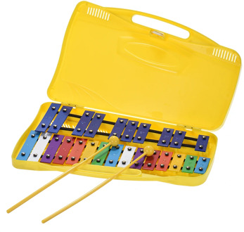 Colorful 25 Notes Glockenspiel Xylophone Percussion Rhythm Musical Educational Teaching Instrument Toy for Baby Kids Children