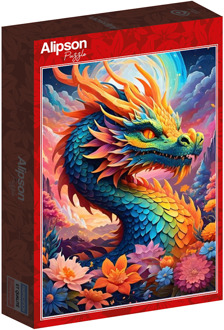 Colorful Dragon Puzzel (1000 stukjes)