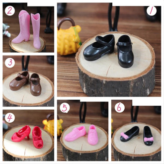 Colorful Licca Doll Shoes Fashion Female Doll Boots Shoes Dolls Accessories Doll Boots DIY Dressing Doll Shoes