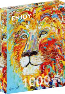 Colorful Lion Puzzel (1000 stukjes)