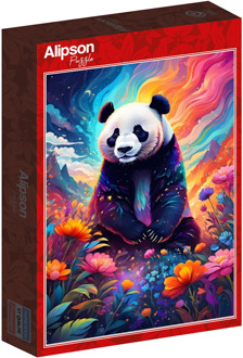 Colorful Panda Puzzel (1000 stukjes)