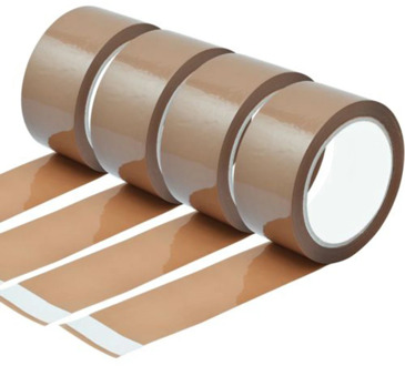 Colorful Parcel Box Adhesive Packing Packaging Shipping Carton Sealing Wide Tapes 48MM x 45 Meter