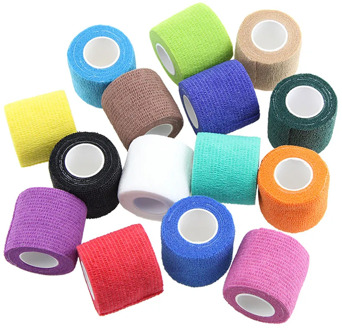 Colorful Sport Self Adhesive Elastic Bandage Wrap Tape 4.5m Elastoplast For Knee Support Pads Finger Ankle Palm Shoulder