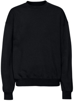 Colorful Standard Round Neck Overbsize sweatshirt Colorful Standard , Black , Heren - 2Xl,Xl,L