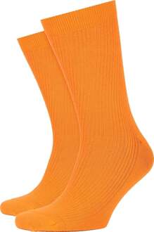 Colorful Standard Sokken Sunny Orange - Oranje