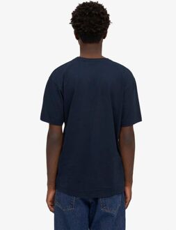 Colorful Standard T-shirt Navy Blue Donkerblauw