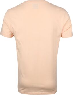 Colorful Standard T-shirt Paradise Peach Oranje - L,XXL