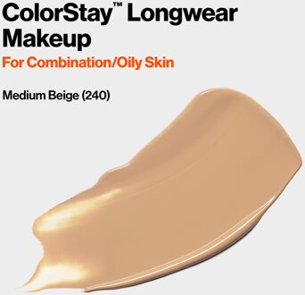 Colorstay Foundation With Pump - 240 Medium Beige (Oily Skin)