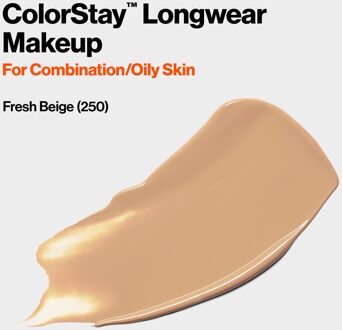 Colorstay Foundation With Pump Combination/Oily Skin - No. 250 Fresh Beige