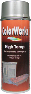Colorworks Hittebestendig Lakverf Zilver - 400 ml