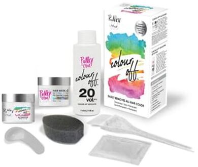 Colour Off Hair Color Remover for Semi-Permanentand Demi-Permanent Color - Complete Kit 1 set