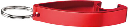 Colour twices flesopener sleutelhanger Rood - One size