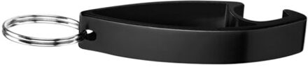 Colour twices flesopener sleutelhanger Zwart - One size