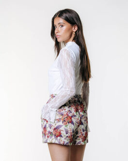 Colourful Rebel Bermuda/short ws317547 florence Wit - S