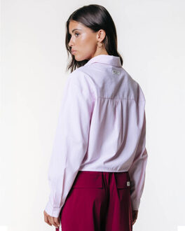 Colourful Rebel Blouse lange mouw wb117541 febe Roze