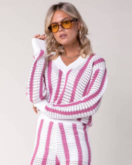Colourful Rebel Pullover wc115693 lizza Roze