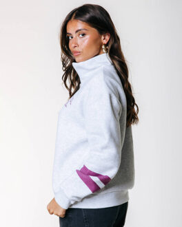 Colourful Rebel Sweat ws417101 varsity Grijs - L