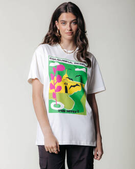 Colourful Rebel T-shirt wt115642 motel Wit - XS