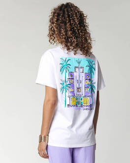 Colourful Rebel T-shirt wt115772 motel Ecru - L