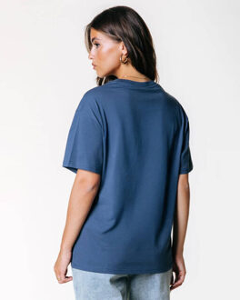 Colourful Rebel T-shirt wt117087 Blauw - M