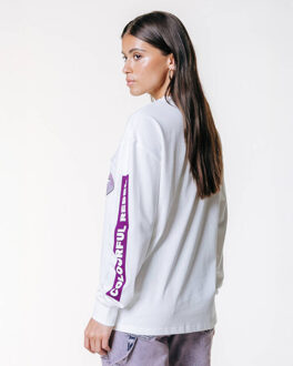 Colourful Rebel Top lange mouw ws417644 rebel Wit - XS