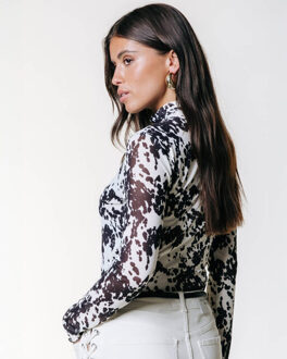 Colourful Rebel Top lange mouw wt217579 neyo Beige