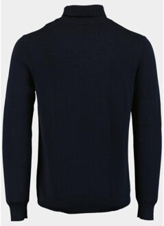 Coltrui dex rollneck pullover uni 25305de03bo/290 navy Blauw - M