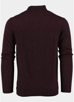 Coltrui niels rollneck pullover merin 25305ni13bo/690 bordeaux - maat XXL Rood