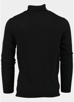 Coltrui niels rollneck pullover merin 25305ni13bo/990 black Zwart - XL