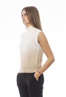 Coltrui Ombre Sweater Vest - maat M Ivoor