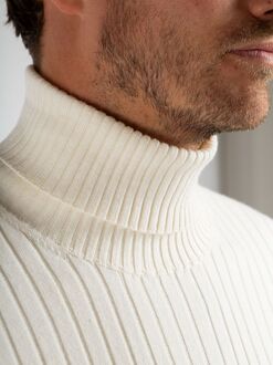 Coltrui Rib Merino Off White Wit - L,M,XL