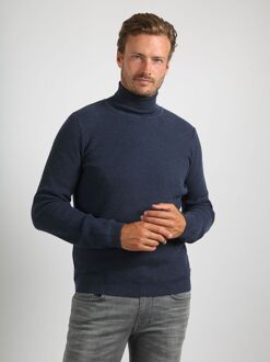 Coltrui Structure Melange Navy Donkerblauw - L,XL,XXL