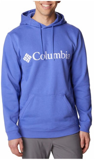 Columbia Basic Logo Hoodie Columbia , Blue , Heren - Xl,L,M,S