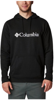 Columbia Basic Logo Hoodie Zwart Columbia , Black , Heren - L,M,S