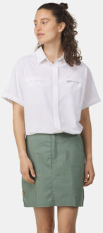 Columbia Boundless Trek Button UP II T-shirt Dames Wit - M