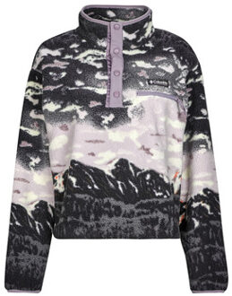 Columbia Fleece Jack Columbia HELVETIA II PRINTED CROPPED HALF SNAP" Violet - S, M, L, XL, XS