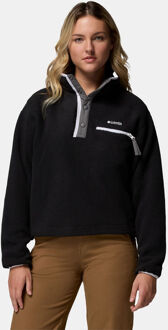Columbia Helvetia II Cropped Fleece Dames Zwart - XL