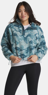 Columbia Helvetia II Printed Cropped Fleece Dames Blauw - M