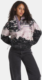 Columbia Helvetia II Printed Cropped Fleece Dames Paars - L