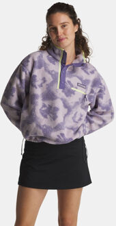 Columbia Helvetia II Printed Cropped Fleece Dames Paars - XS