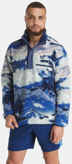 Columbia Helvetia II Printed Fleece Blauw - XL