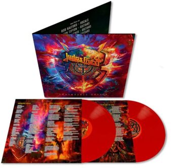 Columbia Invincible Shield -Red Vinyl- - Judas Priest