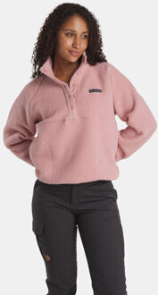 Columbia Jasper Ridge Pebbled Fleecetrui Dames Rood - S