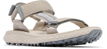 Columbia Konos Globetrot Textile Vrouwen Flint Grey/Sea Salt Sandalen Grijs