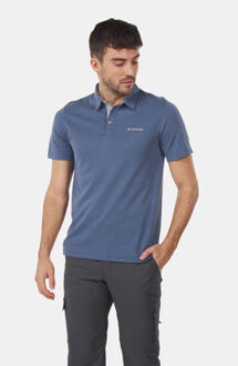 Columbia Nelson Point Polo Blauw - XXL