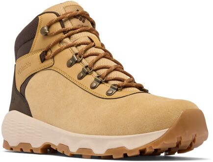 Columbia Newton Wander Suède Heren Wandelschoenen Curry/Cordovan Groen - EU 40.5 / UK 7