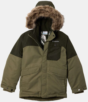Columbia Nordic Strider II Gevoerde Jas Junior Groen - L