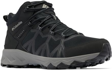 Columbia Peakfreak II Mid Outdry Polyester Heren Zwarte/Titanium II Wandelschoenen