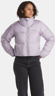 Columbia Puffect II Cropped Jas Dames Paars - XL